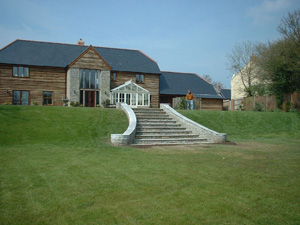 Landscape Gallery Steps and Turfing